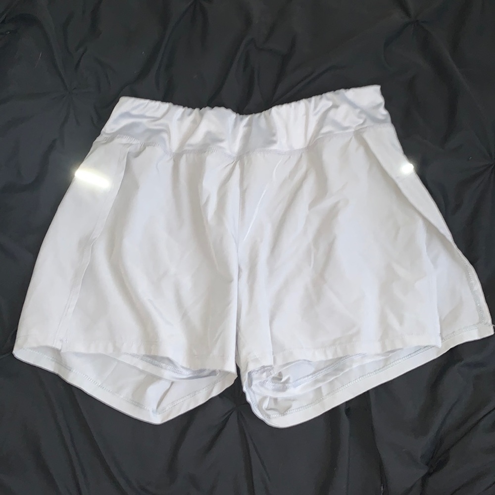 Grey workout shorts